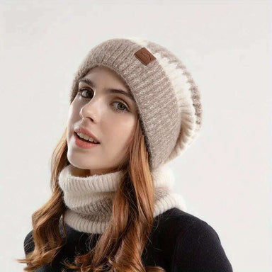 Impodimo Living & Giving:Piper Two Tone Beanie - Earth:Greenwood Designs