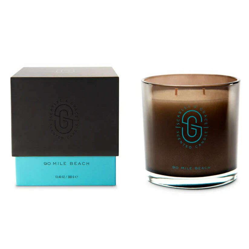 Impodimo Living & Giving:90 Mile Beach Candle:Scarlet & Grace