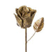 Impodimo Living & Giving:Aged Gold Metal Rose Bud:French Country Collections