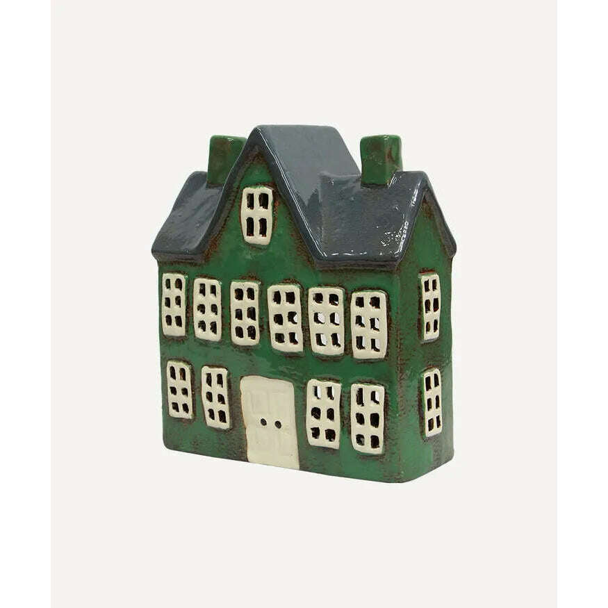 Impodimo Living & Giving:Alsace Tea Light Manor - Green:French Country Collections