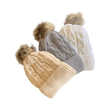 Impodimo Living & Giving:Avalanche Beanie - Beige:Greenwood Designs