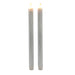 Impodimo Living & Giving:Beacon LED Wax Taper Candle:Swing Gifts:Silver