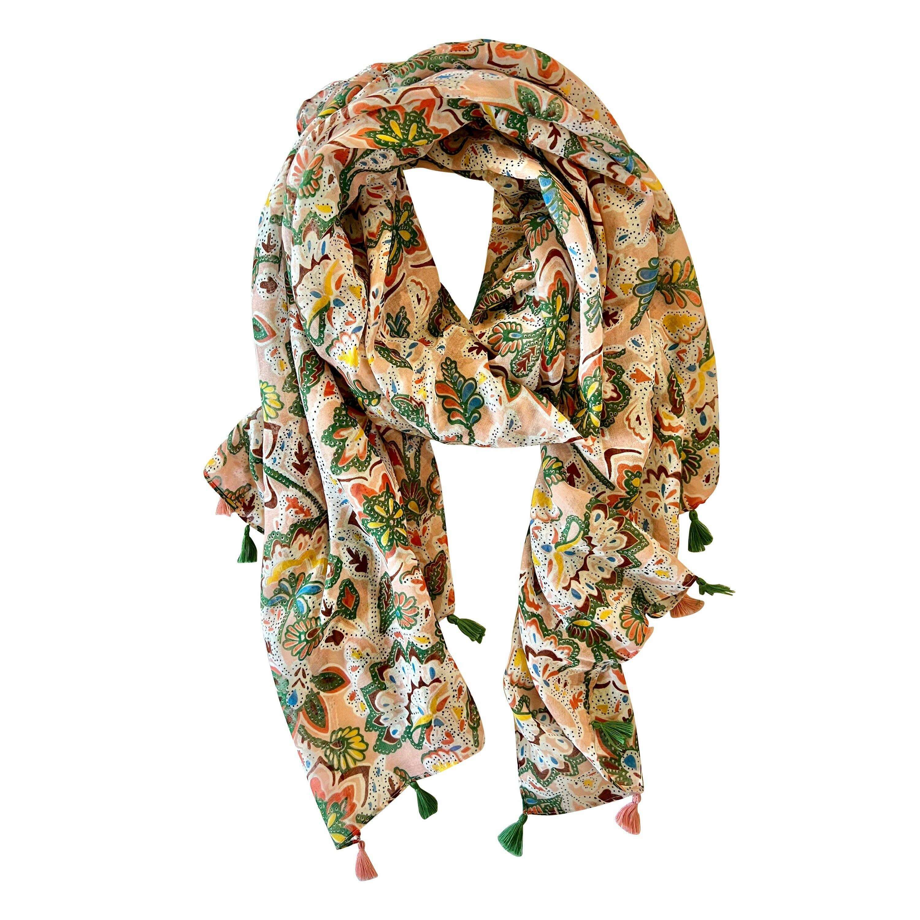 Impodimo Living & Giving:Blanche Scarf:Greenwood Designs
