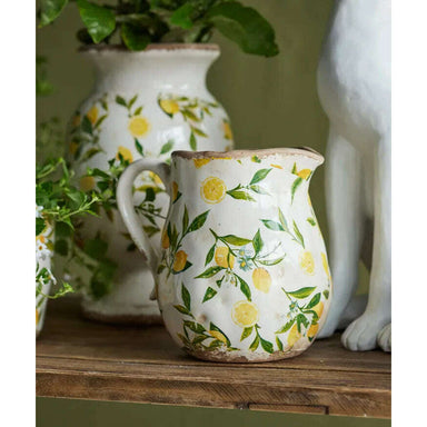 Impodimo Living & Giving:Botanical Lemon Shorty Jug:French Country Collections