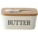 Impodimo Living & Giving:Buttler Butter Dish w Butter Knive:Swing Gifts