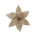 Impodimo Living & Giving:Clip On  Poinsettia - Natural Sharp Edge:Swing Gifts