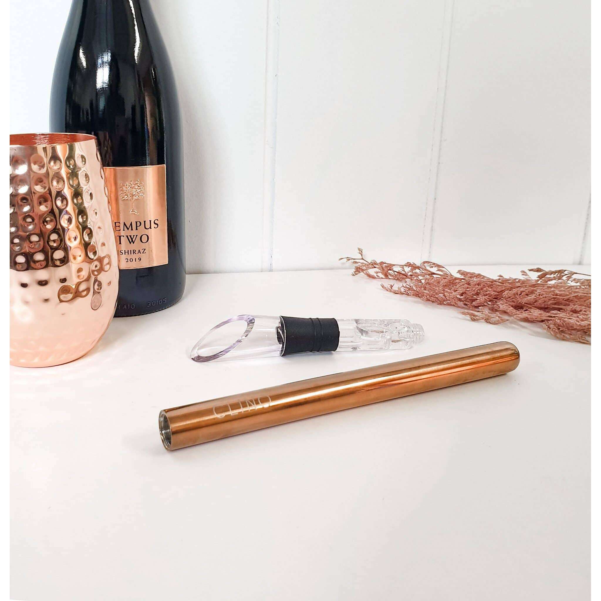 Impodimo Living & Giving:Copper Wine Chiller Stick:CLINQ