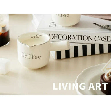 Impodimo Living & Giving:Creme Espresso Pitcher:Swing Gifts