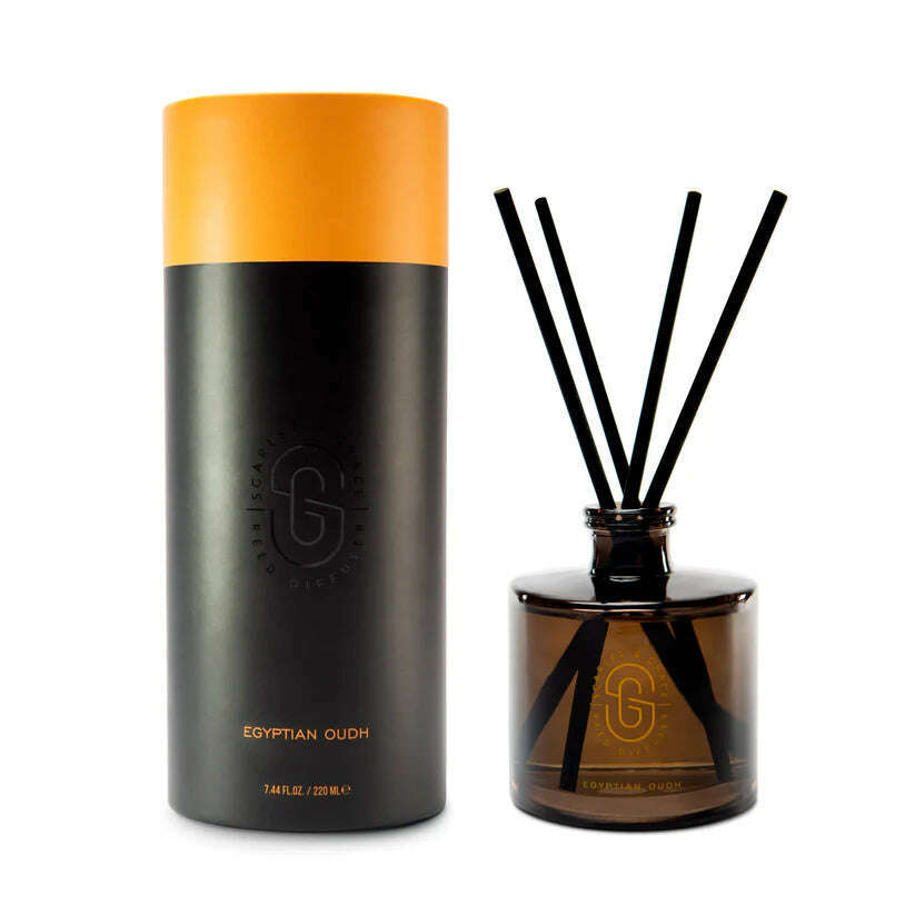 Impodimo Living & Giving:Egyptian Oudh Diffuser:Scarlet & Grace