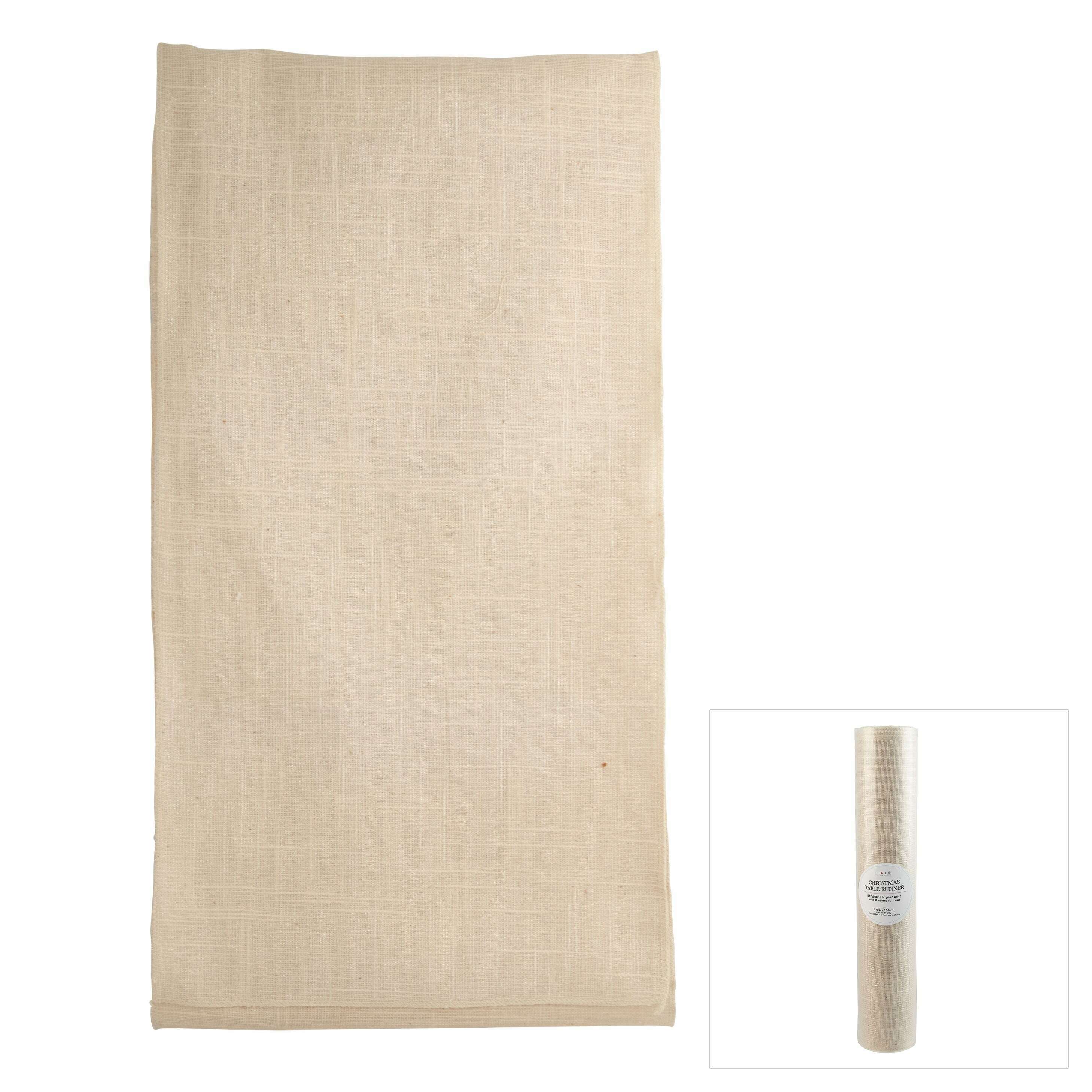 Impodimo Living & Giving:Fabric Table Runner - Natural Champagne:Swing Gifts