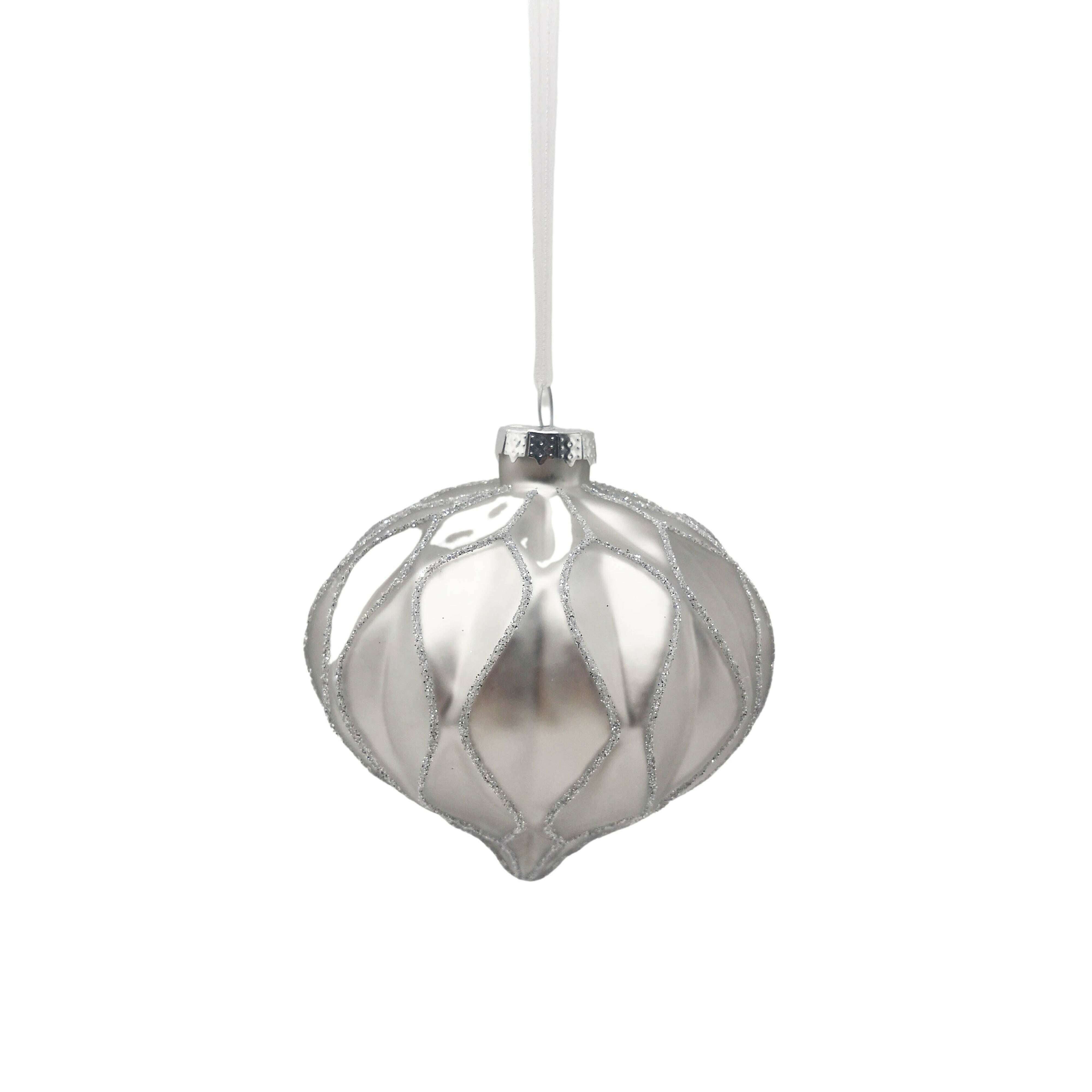 Impodimo Living & Giving:Glass Bauble - Champagne:Swing Gifts
