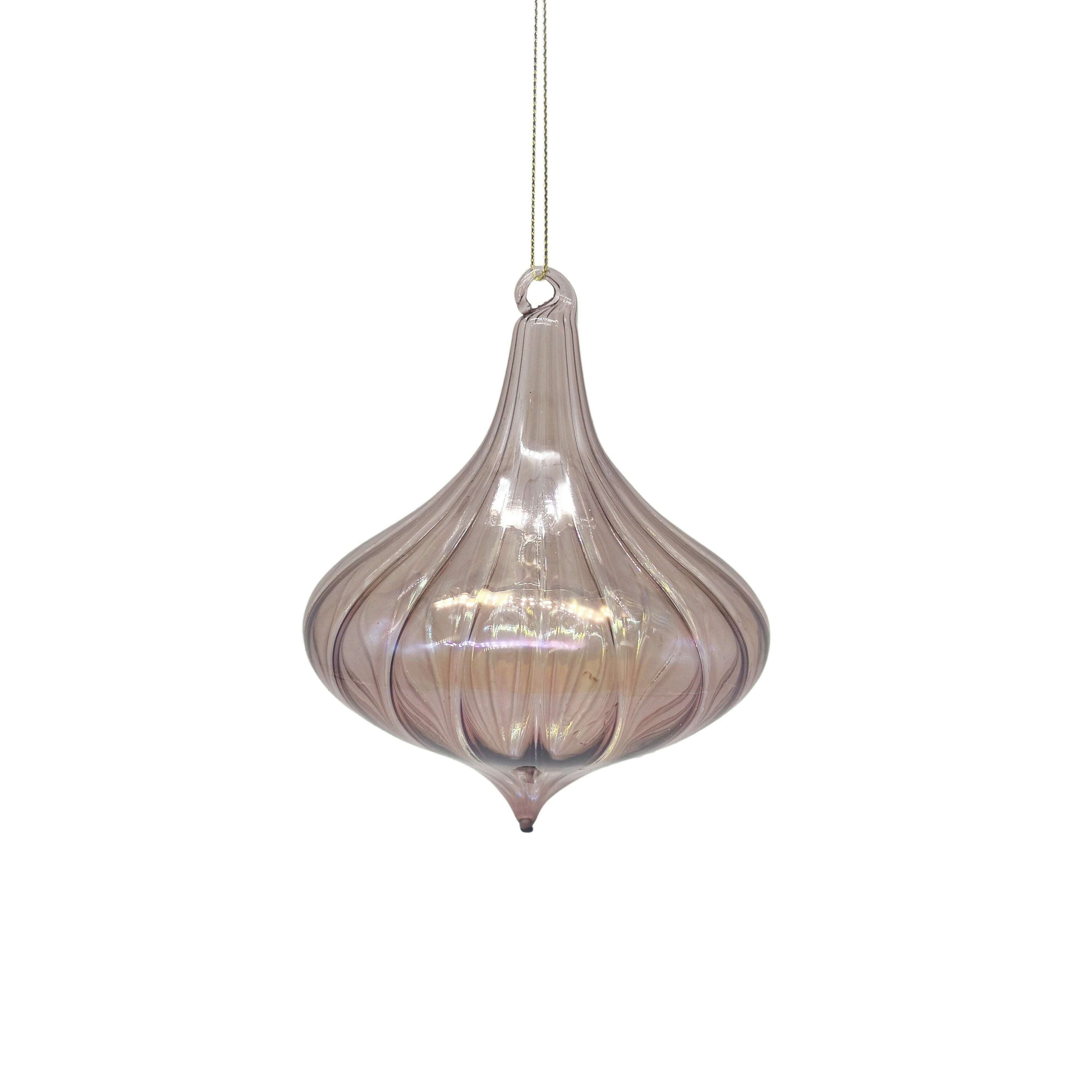 Impodimo Living & Giving:Glass Bauble - Pink:Swing Gifts