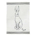 Impodimo Living & Giving:Harold Linen Tea Towel:French Country Collections:White