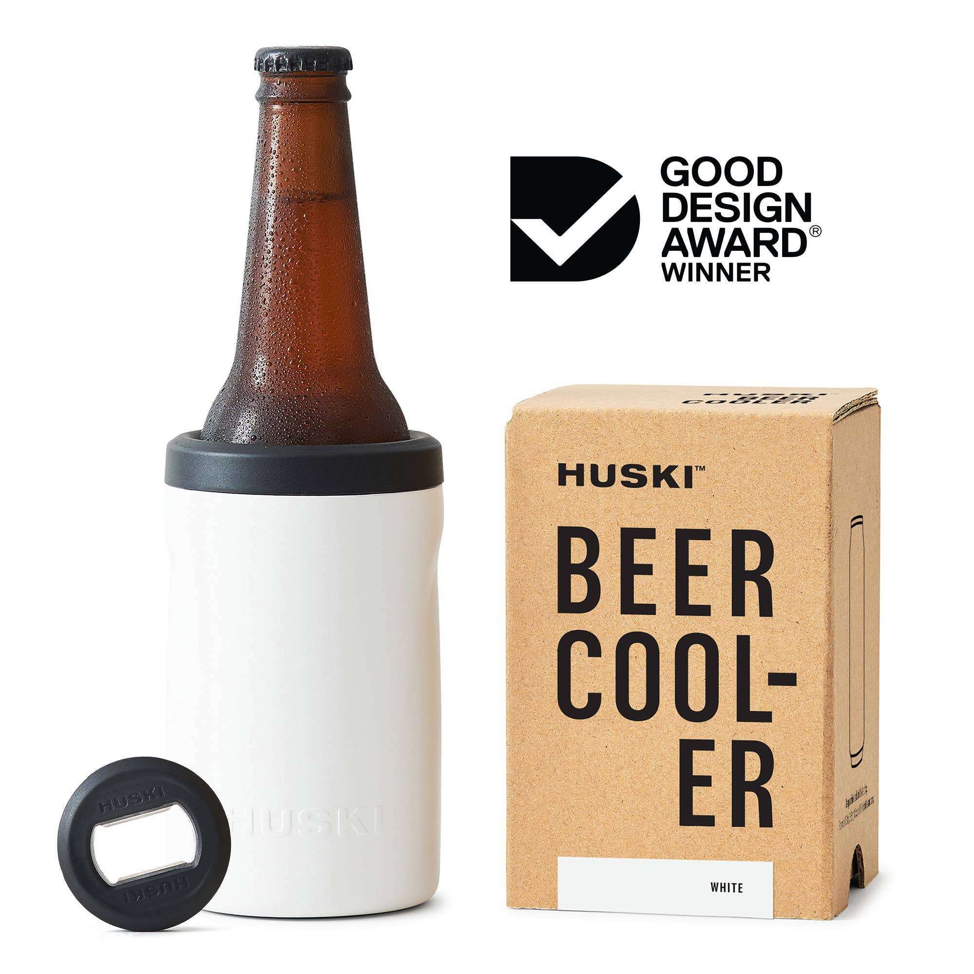 Impodimo Living & Giving:Huski Beer Cooler 2.0 - White:Huski