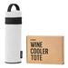 Impodimo Living & Giving:Huski Wine Cooler Tote - White:Huski