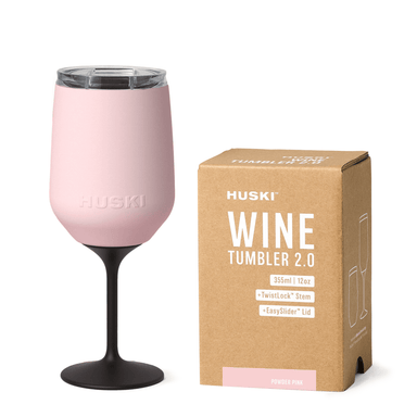 Impodimo Living & Giving:Huski Wine Tumbler 2.0 - Powder Pink:Huski
