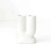 Impodimo Living & Giving:Isobel Candle Holder - 2 candles:Floral:White