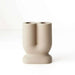 Impodimo Living & Giving:Isobel Candle Holder - 2 candles:Floral:Sand