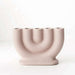 Impodimo Living & Giving:Isobel Candle Holder:Floral:Light Pink
