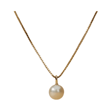 Impodimo Living & Giving:Jessie Pearl Drop Necklace:Greenwood Designs