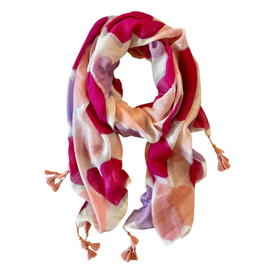 Impodimo Living & Giving:Lacey Scarf - Charming Pink:Greenwood Designs