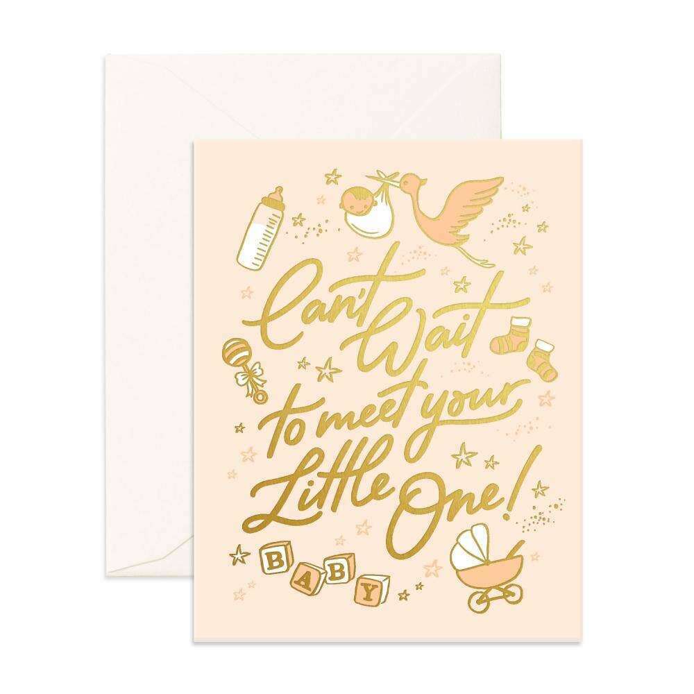 Impodimo Living & Giving:Meet Little One Greeting Card:Fox & Fallow