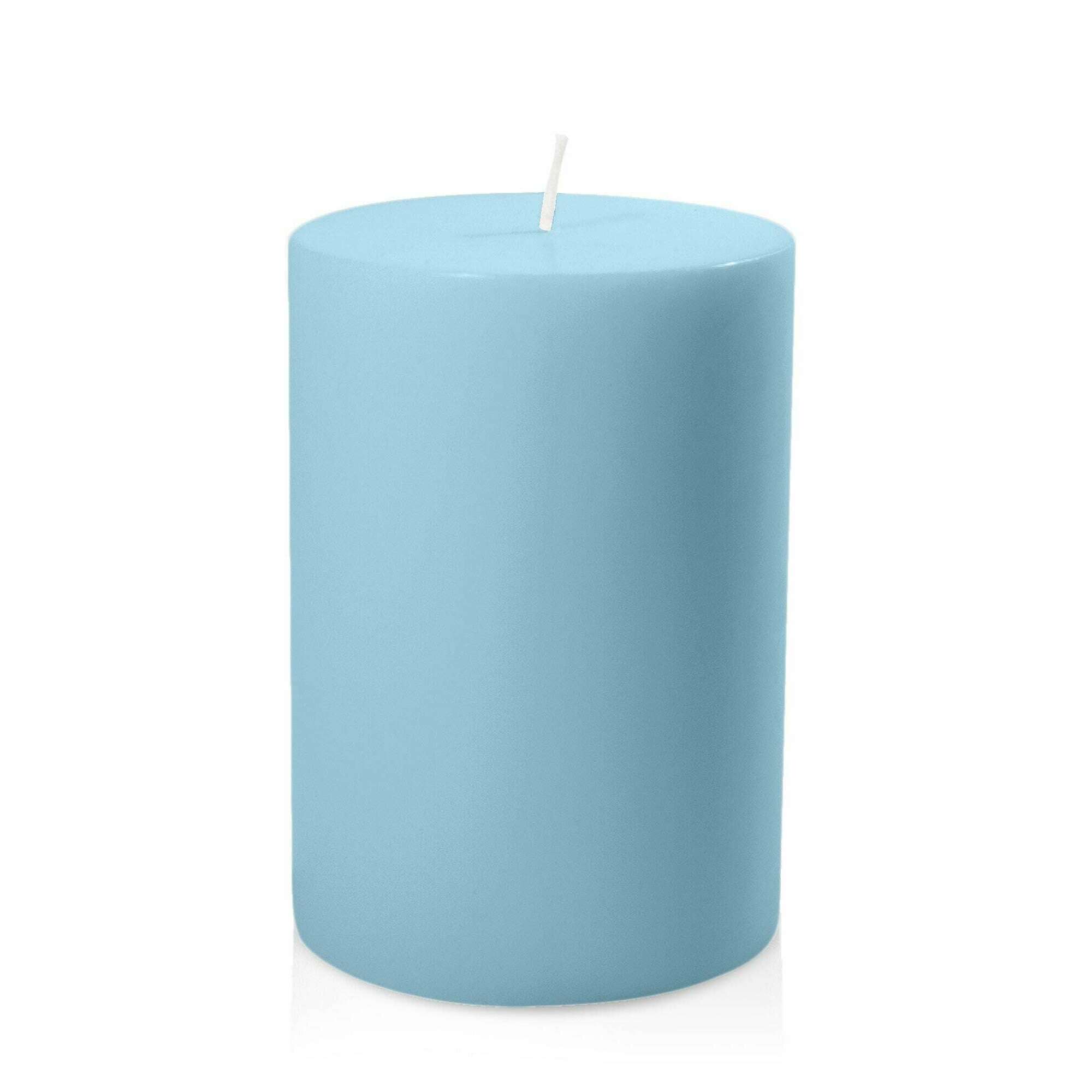 Impodimo Living & Giving:Moreton Eco Pillar Candle - French Blue (10.5cm x 15cm):Candle Co