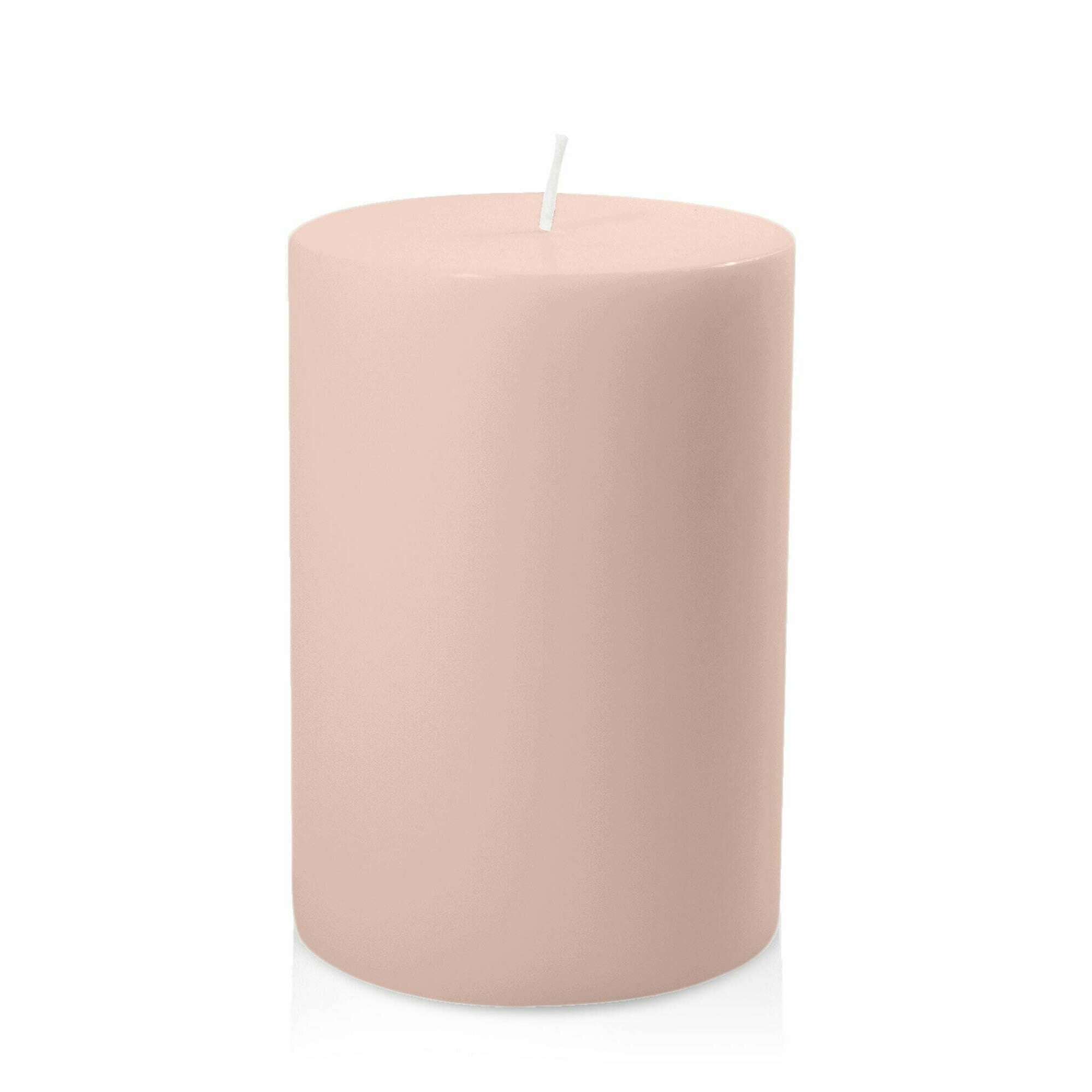 Impodimo Living & Giving:Moreton Eco Pillar Candle - Vintage Blush (10.5cm x 15cm):Candle Co