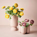 Impodimo Living & Giving:Nirassa Vase - Light Pink:Floral