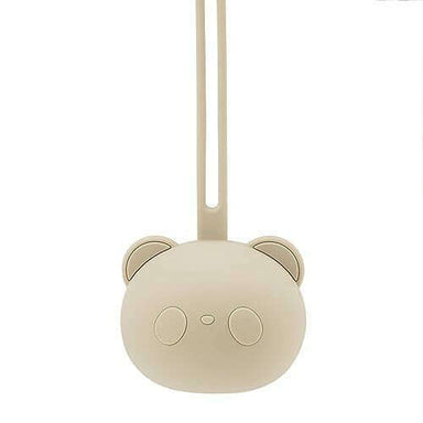 Impodimo Living & Giving:Panda Face Silicone Pacifier Holder - Cream:Swing Gifts