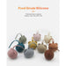 Impodimo Living & Giving:Panda Face Silicone Pacifier Holder - Musk:Swing Gifts
