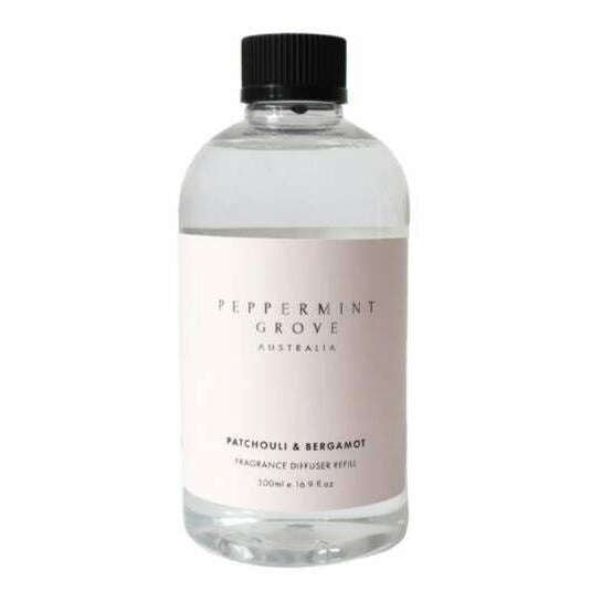 Impodimo Living & Giving:Peppermint Grove Patchouli & Bergamot Refill:Peppermint Grove