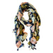 Impodimo Living & Giving:Poppy Scarf - Navy & Pastels:Greenwood Designs