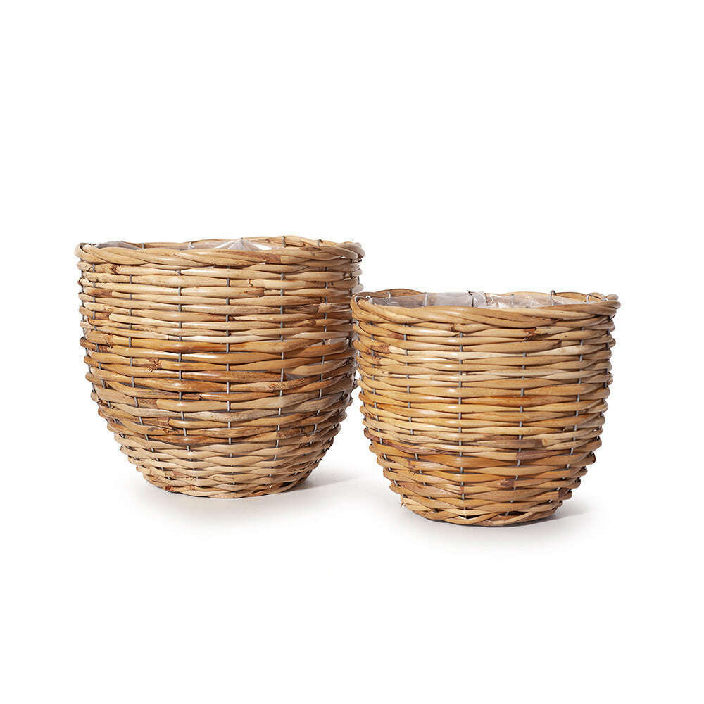 Impodimo Living & Giving:Rattan Planters:Floral