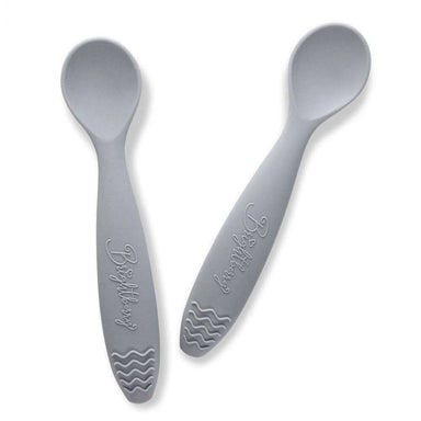 Impodimo Living & Giving:Silicone Spoons and Teether Set - Slate Grey:Brightberry