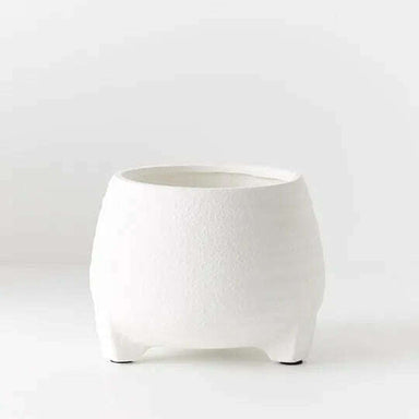 Impodimo Living & Giving:Soffie Pot - White:Floral
