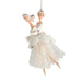Impodimo Living & Giving:White Fairy with Butterfly Hanging Dec:Swing Gifts