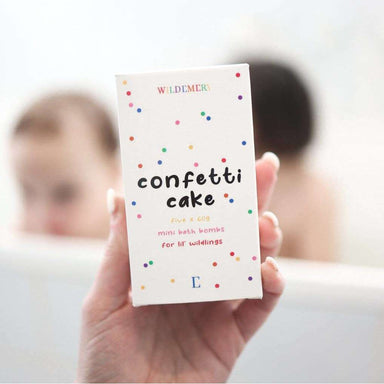 Impodimo Living & Giving:Confetti Cake - Five Mini Bath Bombs:Wild Emery