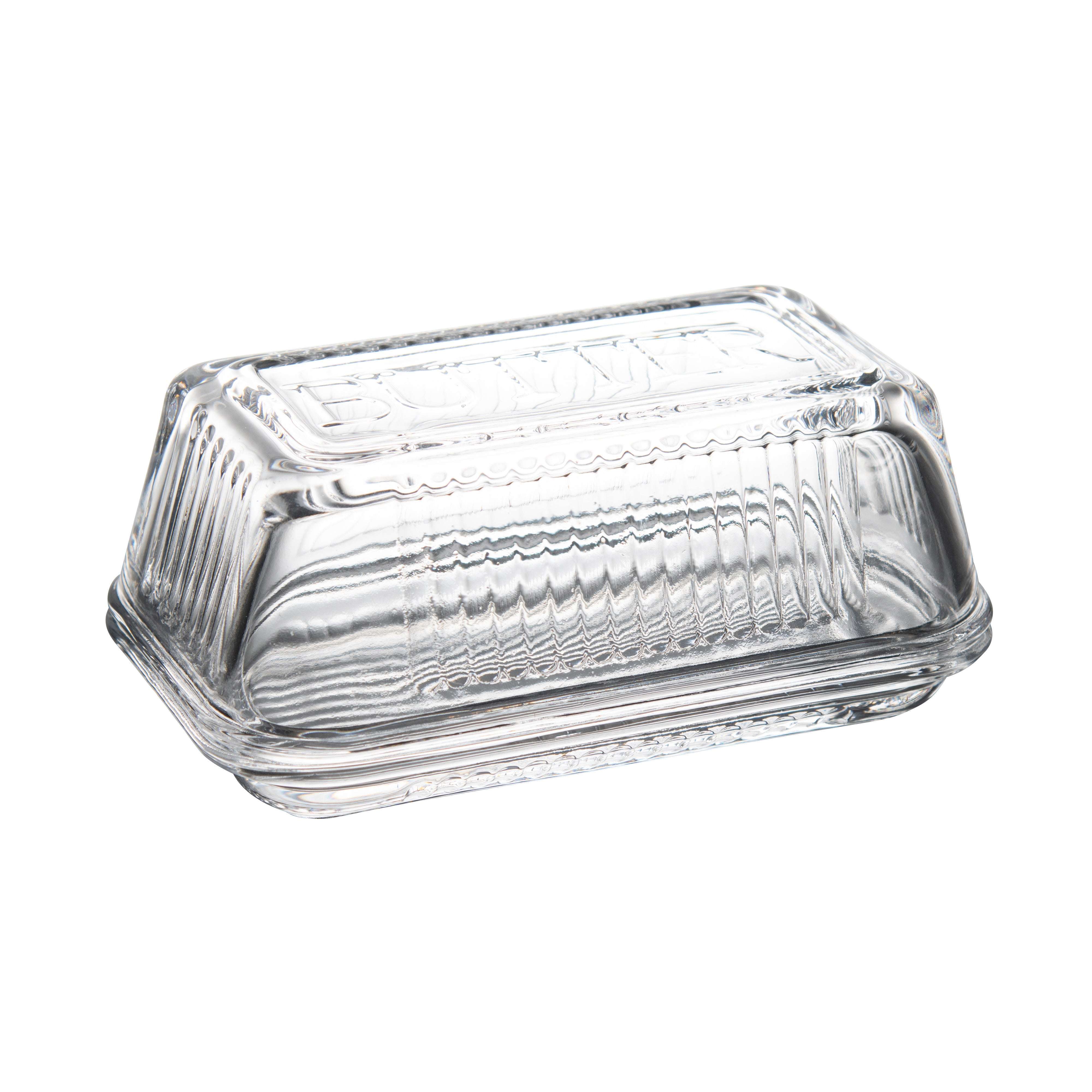 Impodimo Living & Giving:Reece Clear Butter Dish:Swing Gifts