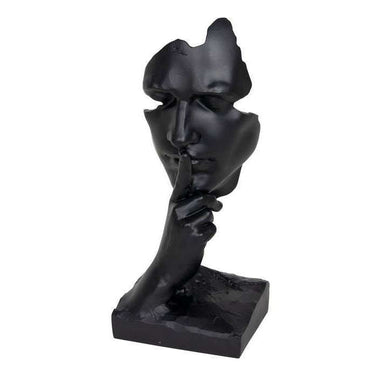 Impodimo Living & Giving:Matisse Single Black Mask Statue:Swing Gifts