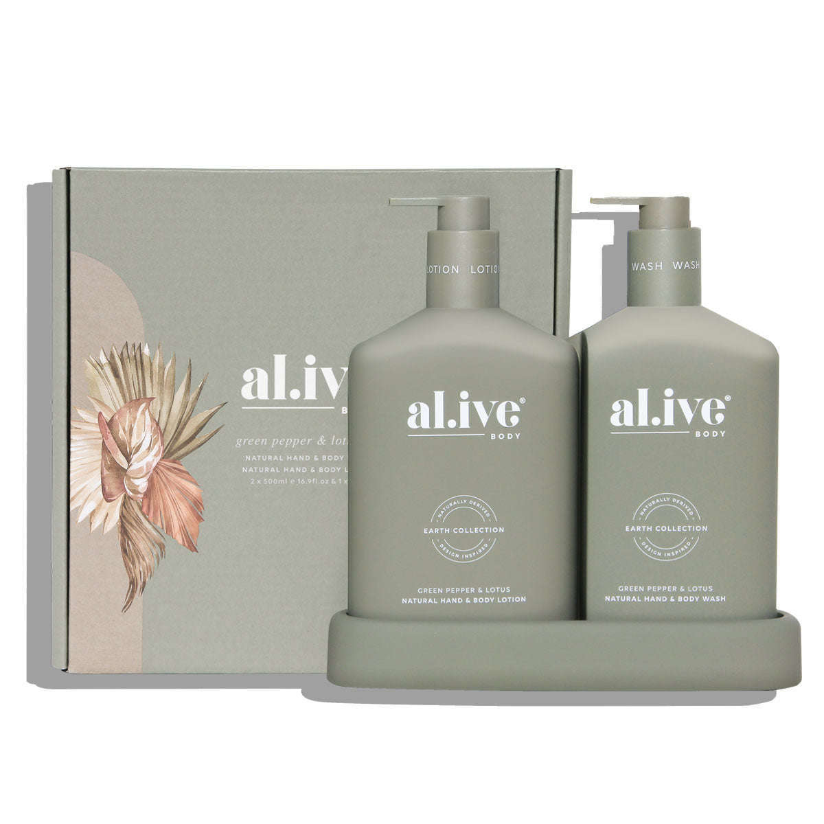 Impodimo Living & Giving:Green Pepper & Lotus Duo:Alive Body