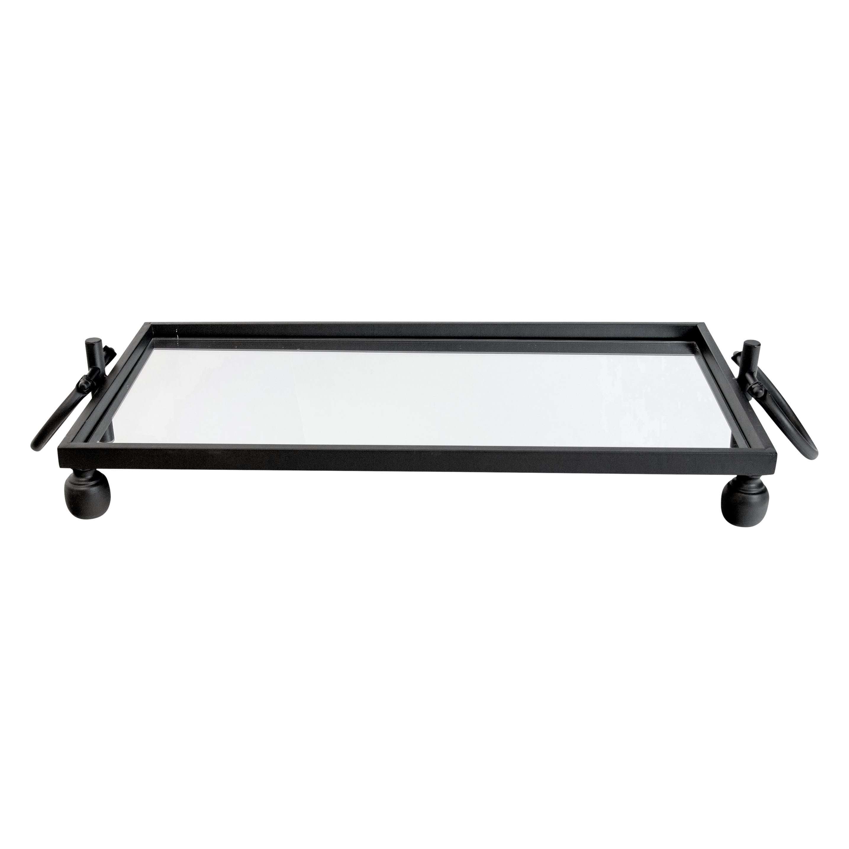 Blair Rectangle Mirrored Tray  (Small)