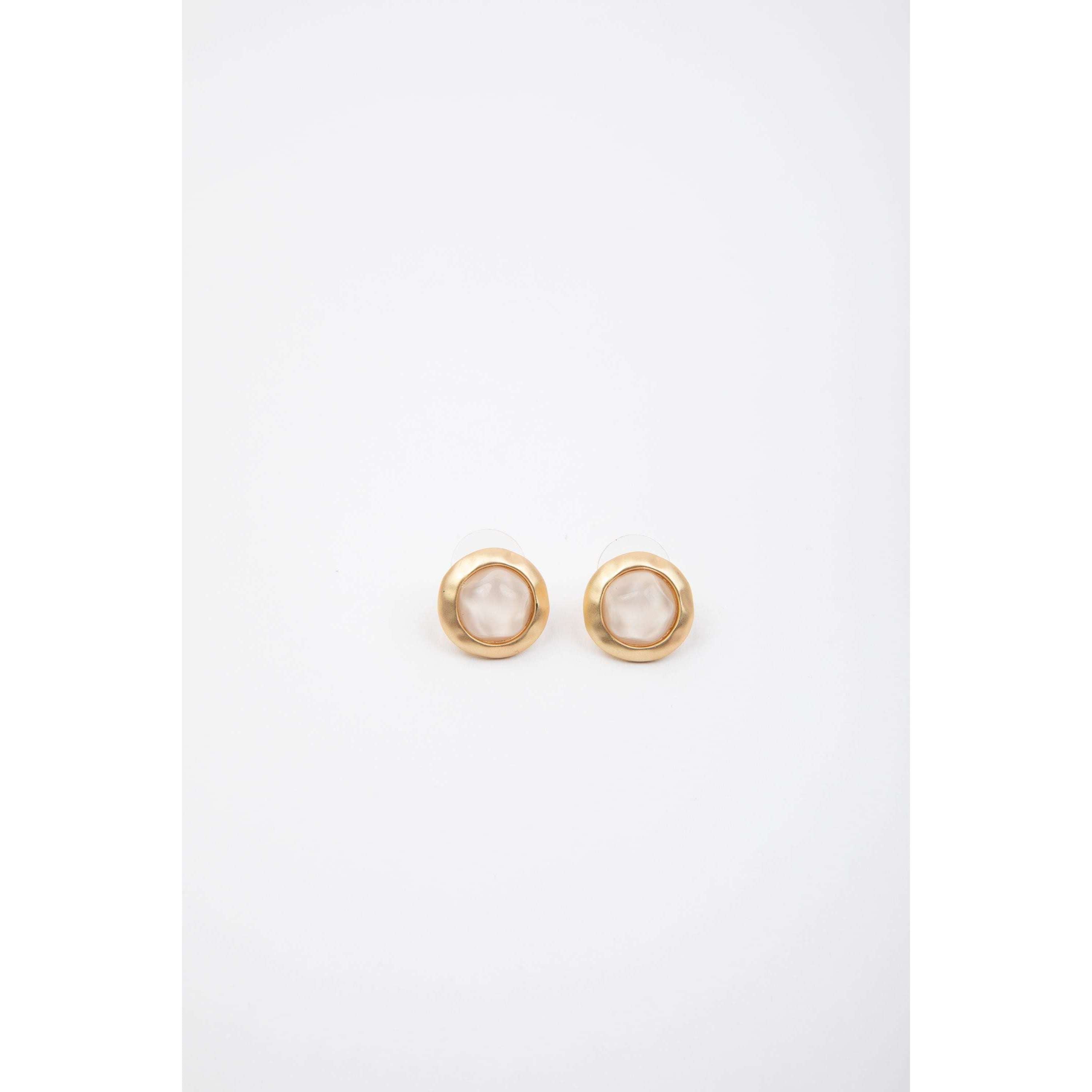 Impodimo Living & Giving:Cara Earrings:Holiday Trading & Co:White