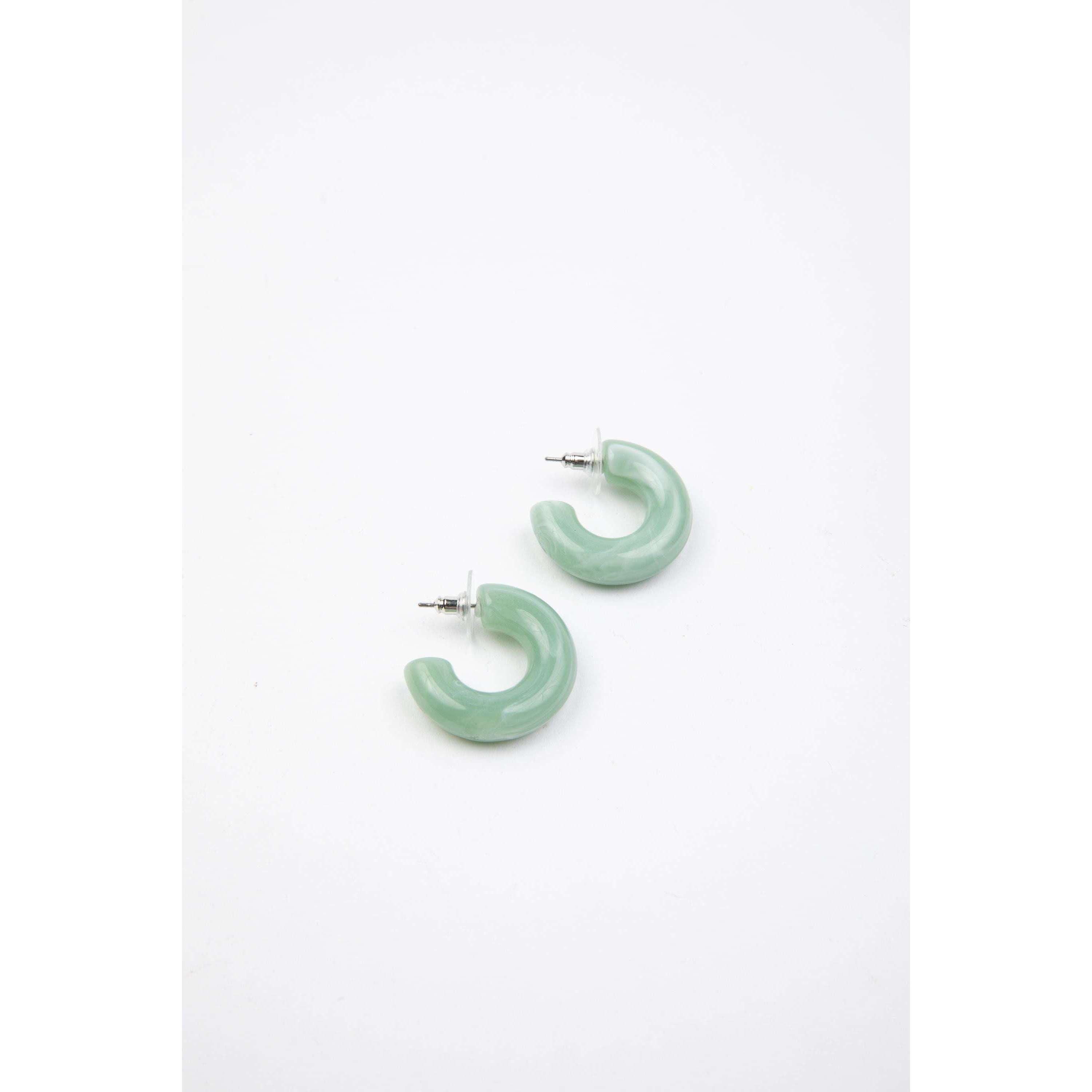 Impodimo Living & Giving:Constance Earrings:Holiday Trading & Co:Sage