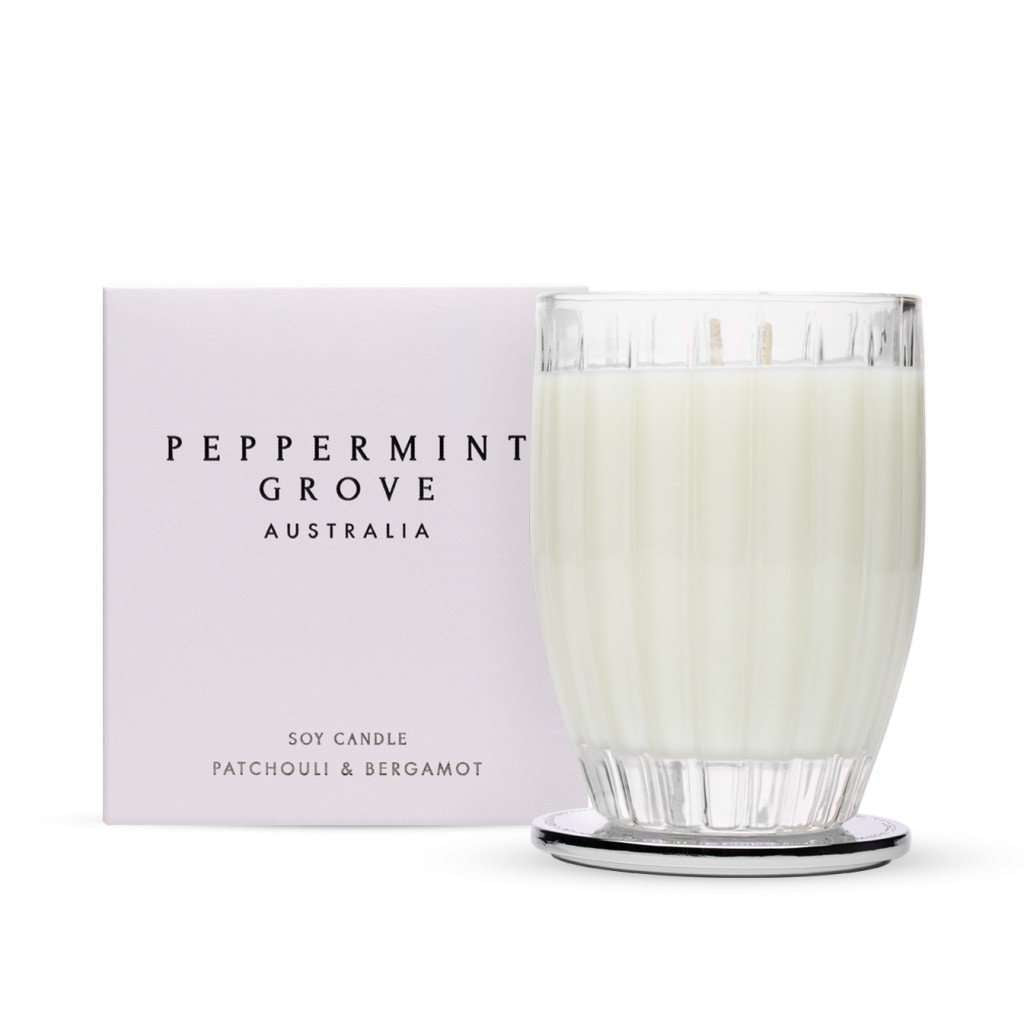 Peppermint Grove Patchouli & Bergamot Candle